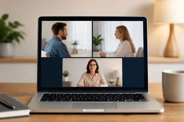 Image of online shuttle mediation Eccles